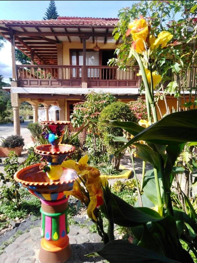Hosteria Campestre San Fermin Raquira Ngoại thất bức ảnh