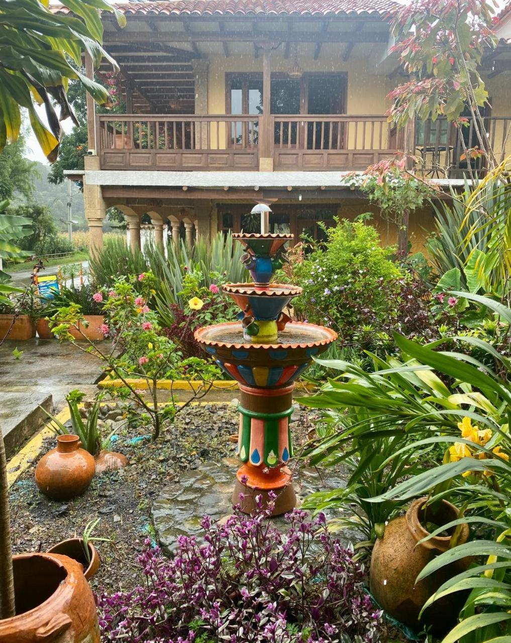 Hosteria Campestre San Fermin Raquira Ngoại thất bức ảnh